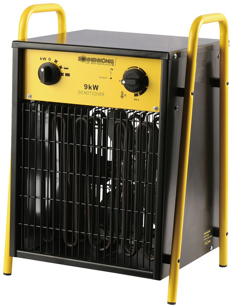 Heizlüfter Sonnenkönig Ventus 900 400V 9000W 342×495×435mm 180m³ 1086m³/h