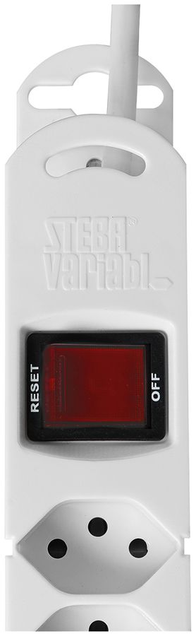 Prise multiple Steffen VARIABL Mister T 4×T13 3m blanc