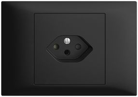 EB-Steckdose EDIZIOdue BKE T13 schwarz