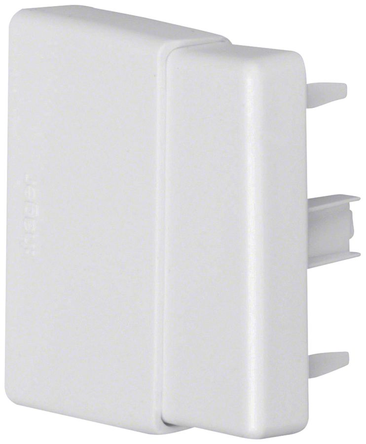 Endstück Hager tehalit.LF/LFH einstellbar (30/40)×60mm grau IP30