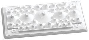 Leitungseinführung Hager Univers 240×30×30mm 46 Steckverbinderöffnungen