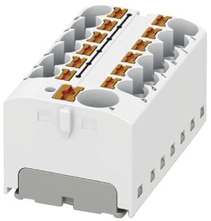 Verteilerblock PX PTFIX 10/12X4 WH