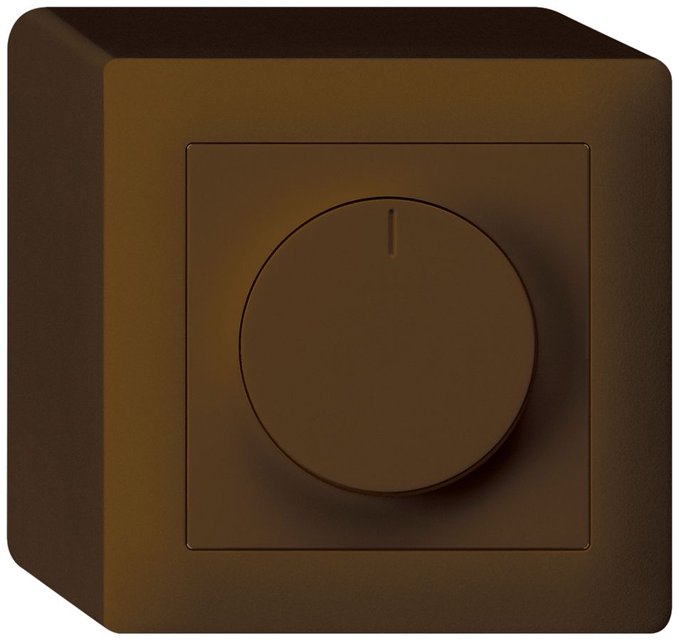 AP-Universaldimmer kallysto Phasenanschnitt mit LED braun
