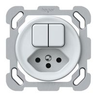 UP-Kombination origin Sch 3+AR + 1×Typ 13 77×77mm weiss