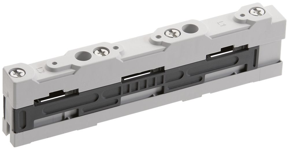 Support de rail collecteur universel 3L épaisseur 5/10mm fixation intérieure