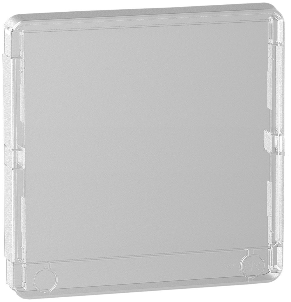 Porte Schneider Electric pour Resi9CX 1 rangée 13 modules transparent
