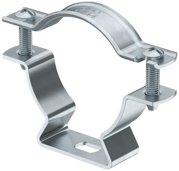 Collier pour tube/câble Bettermann, avec trou de vis, Ø17…20mm, zingué à chaud