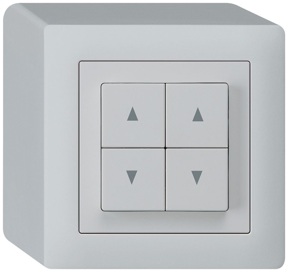 AP-Storentaster kallysto hellgrau mit 4 Funktionstasten