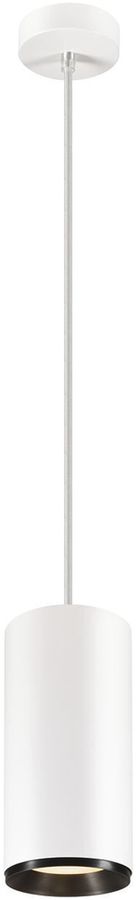LED-Pendelleuchte SLV NUMINOS PD DALI XL 36W 3210lm 3000K 60° weiss/schwarz