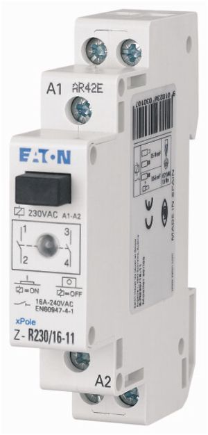 REG-Relais Eaton Z-R24/16-11 (24VAC), 1S+1Ö, 16A