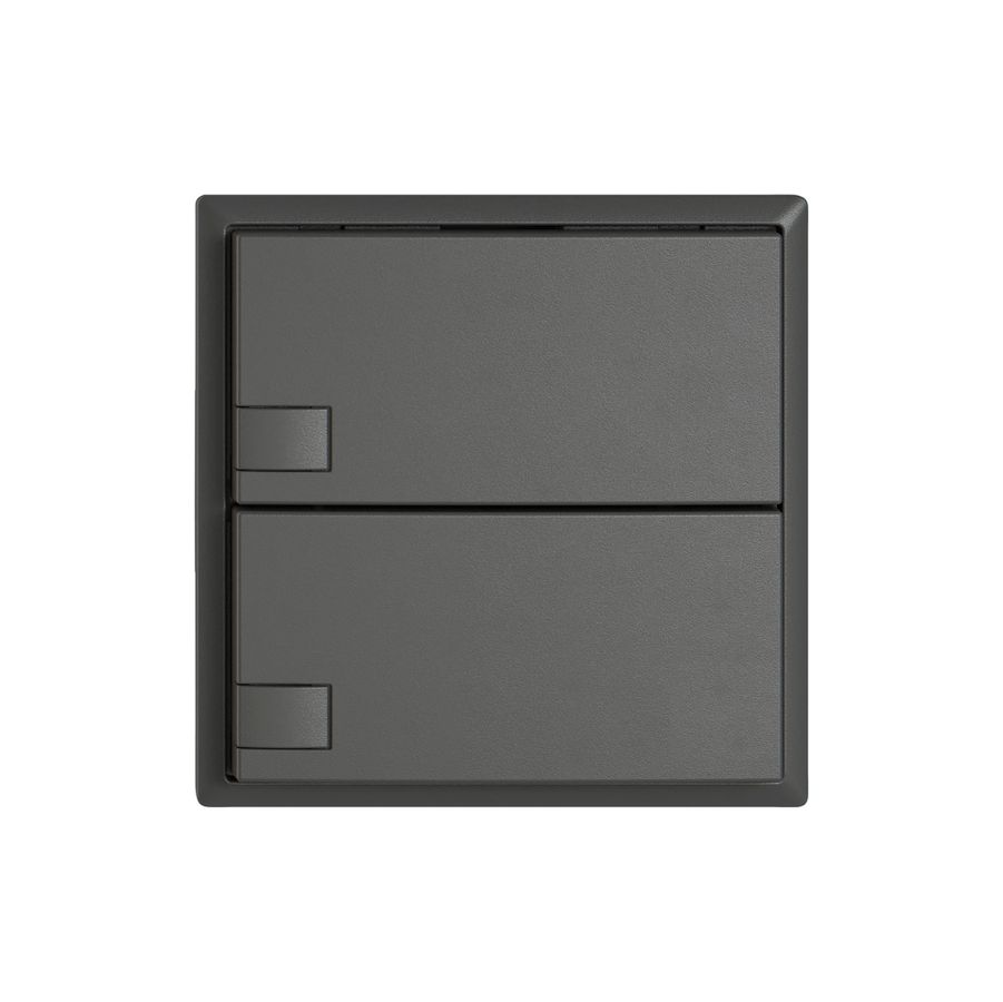 Universaltaster EDIZIO.liv UNI SNAPFIX® 12…48V o.LED 2× 1-Tbed.dgu