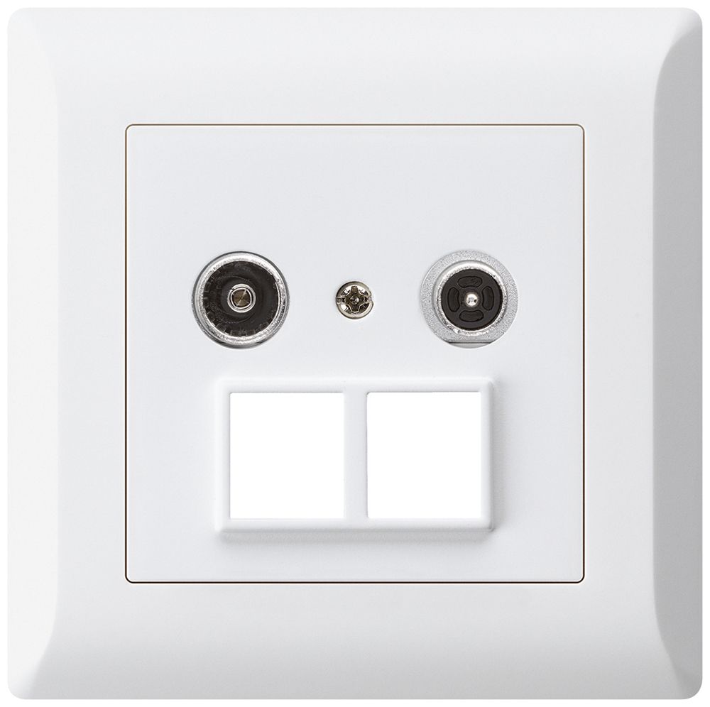 UP-Multimediadose kallysto.line R/TV 14dB 2GHz weiss