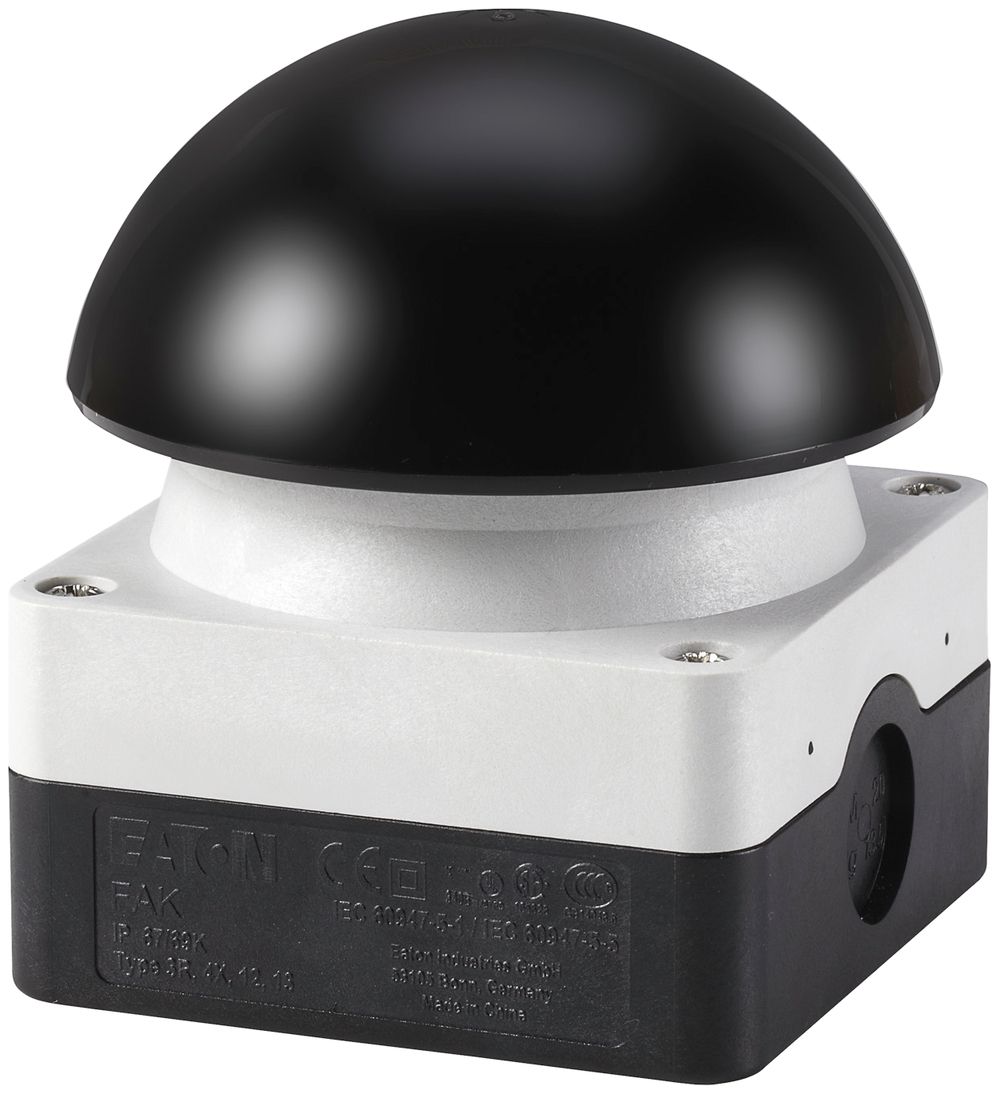 Contatto a pedale ETN 10A funghi nero