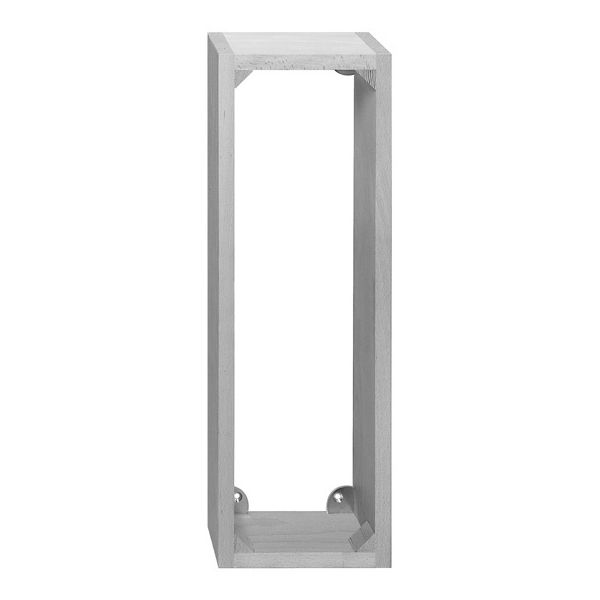 Cadre AP bois pour FLF 6×3 bois dur laqué