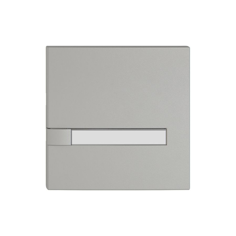 Poussoir 1/1 EDIZIO.liv SNAPFIX® p.KNX&UNI s.LED a.étiquette comm.1touch.grc