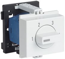 Interruttore rotativo AMD K&N, 12A/690V -/1L, manopola grigio chiaro "1-2-3"