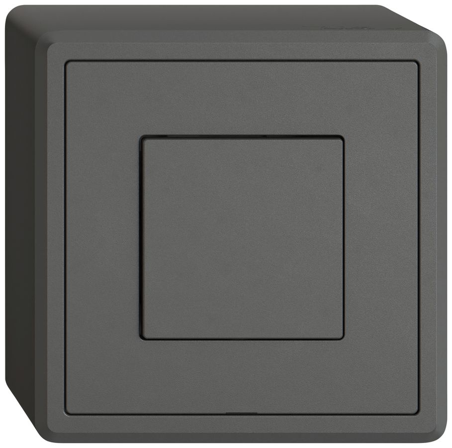 AP-Druckschalter EDIZIO.liv Wiser SNAPFIX® 1 Taste dgu