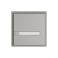 Poussoir KNX RGB EDIZIO.liv SNAPFIX® capteur temp.s.LED étiqu.1× comm.1T grc