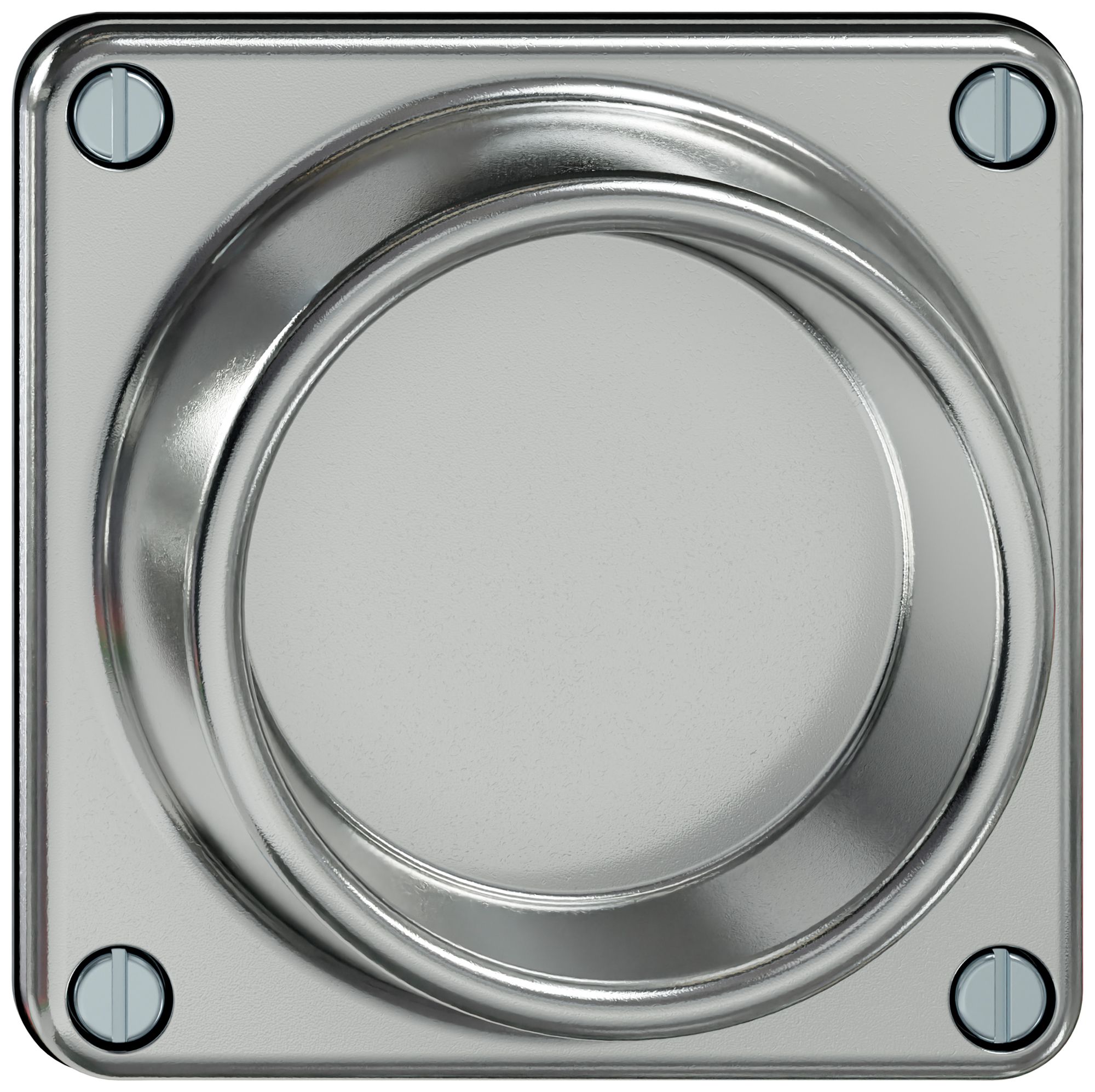 Blindeinsatz ELEMENT SNAPFIX® 1×1 horizontal 87×87×36mm Aluminium