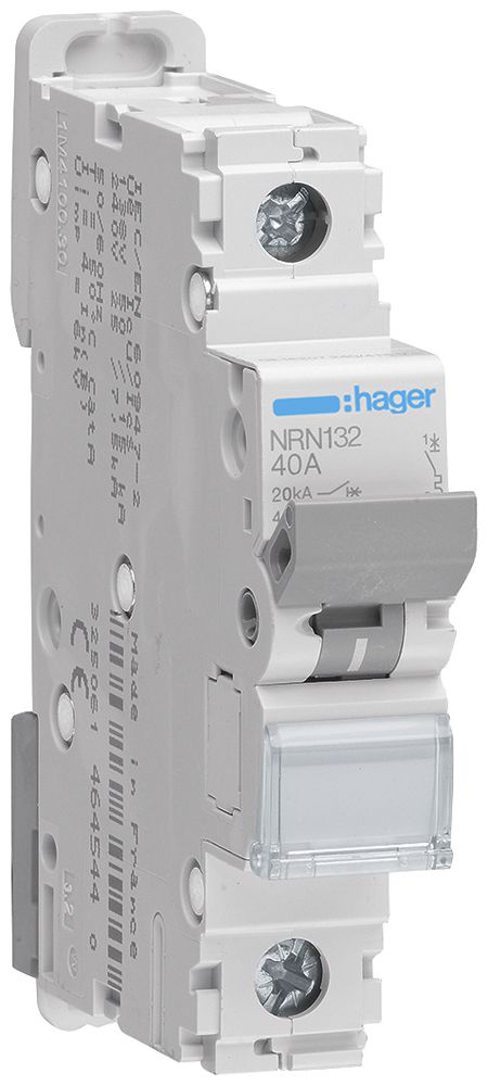 Disgiuntore Hager MCB 1P 415V tipo C 32A 1UM