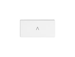 Taste 1/2 EDIZIO.liv Wiser mit SNAPFIX® vert.mit Symbol Pfeil Auf/Ab ws