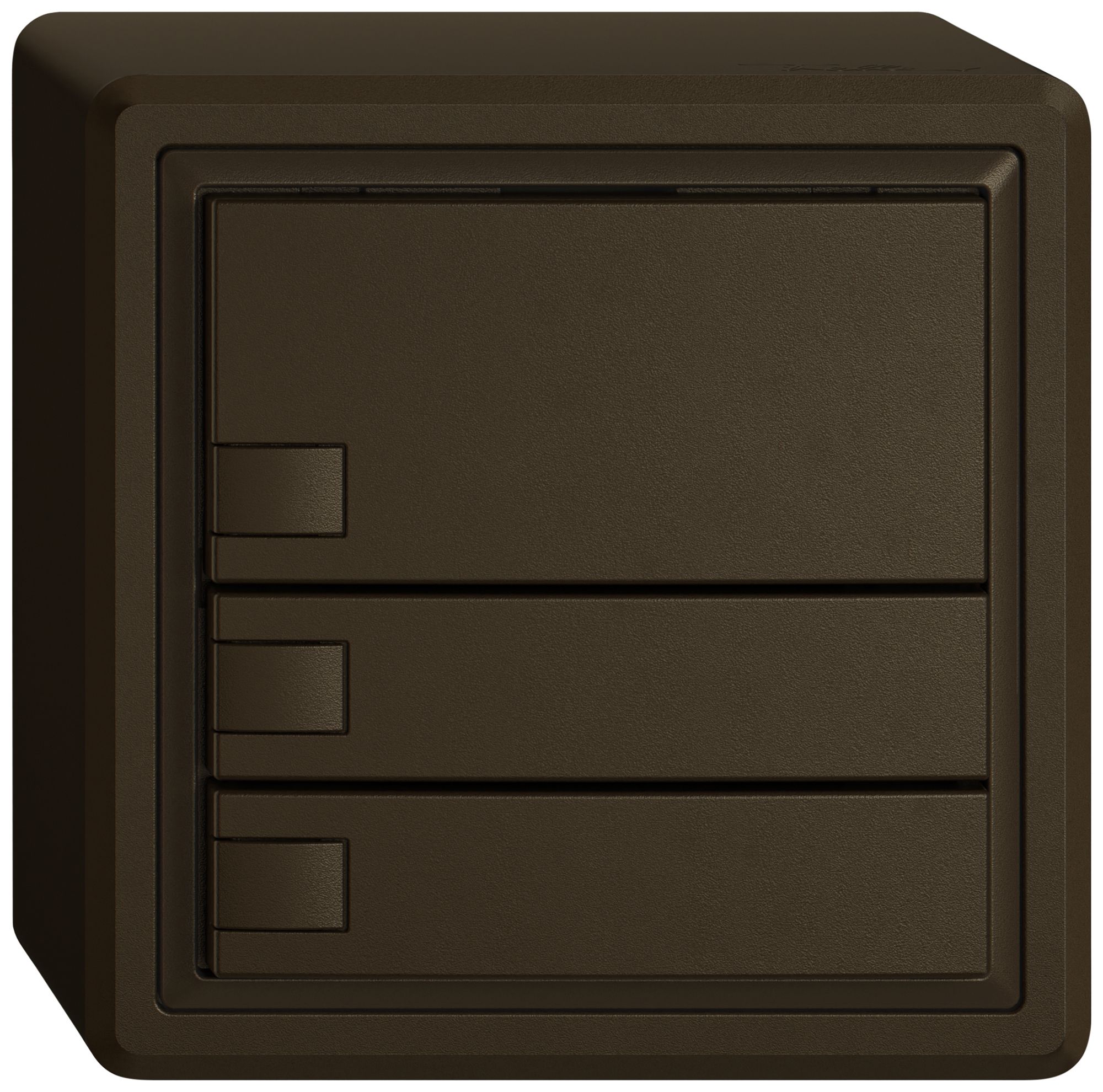 Pulsante universale AP EDIZIO.liv UNI SNAPFIX® s.LED 3× com.1T ma