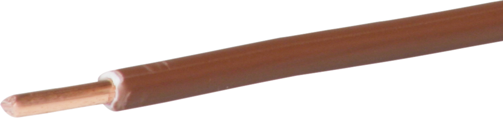 T-Draht 4mm² braun Eca