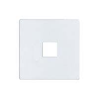 Frontplatte EDIZIOdue elegance für 1×Taster pearl