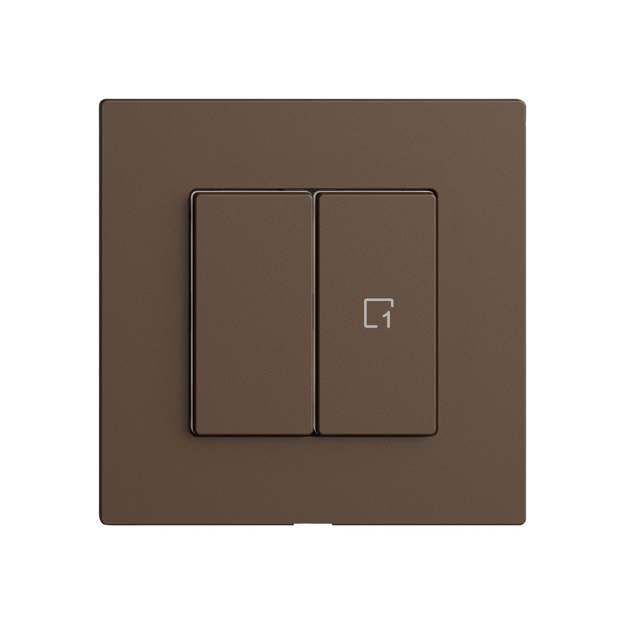 Commande pour interrupteur EDIZIOdue Wiser 1c 2t cof