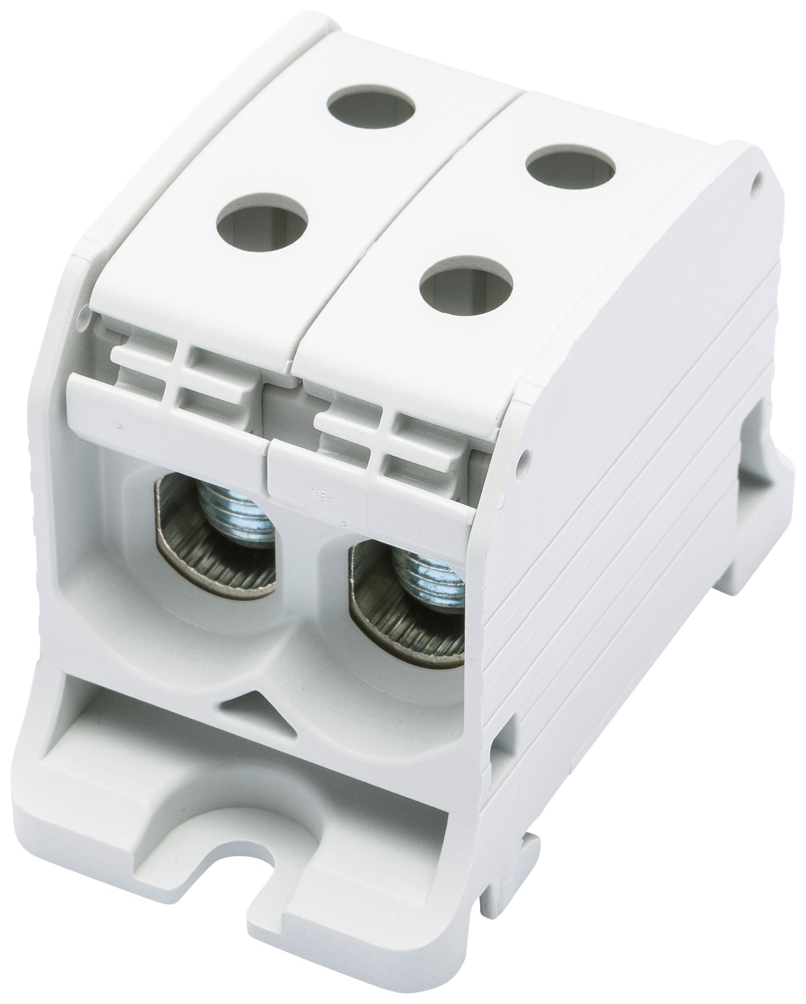 Bloc de distribution Bals RKA 50 1P 150A 2×entrée 2×sortie 4…50mm² gris