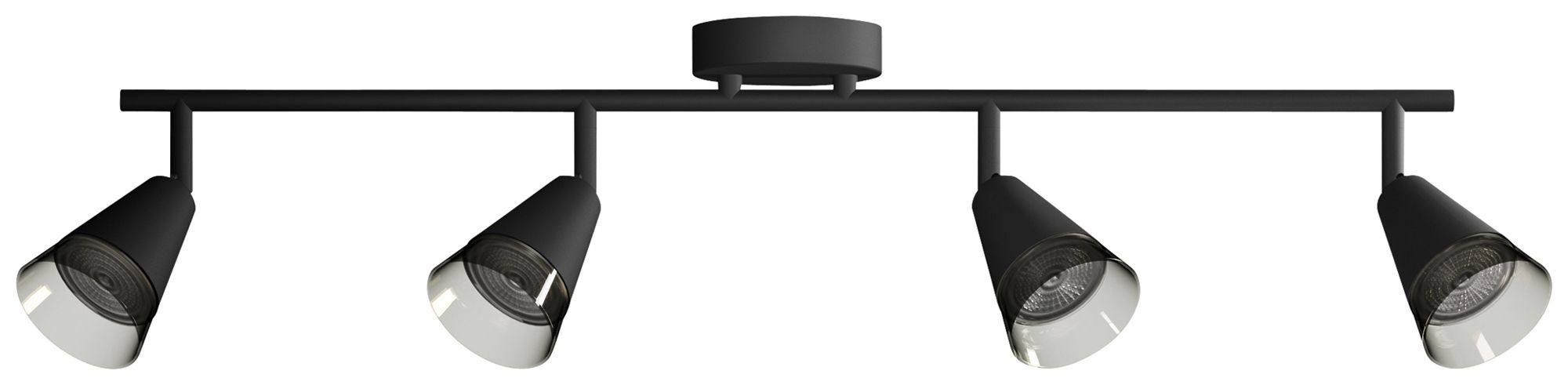 Spot Philips Cleft GU10 4×5W 694×152mm noir