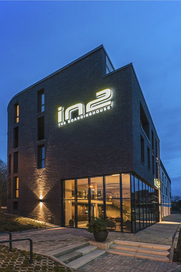 LED-Wandleuchte BIG THEO, Flood up/down 17.5W 2000lm 3000K IP44 anthrazit