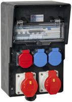 Stromverteiler DEM DB32011 40A 2×LS 1×FI 2×T23 1×T25 2×16A