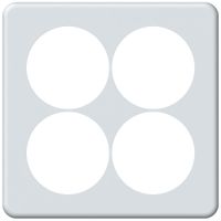 Intestazione INC origin 2×2 152×152mm bianco