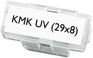 Segnacavo PX KMK UV Ø6mm 29×8mm trasparente