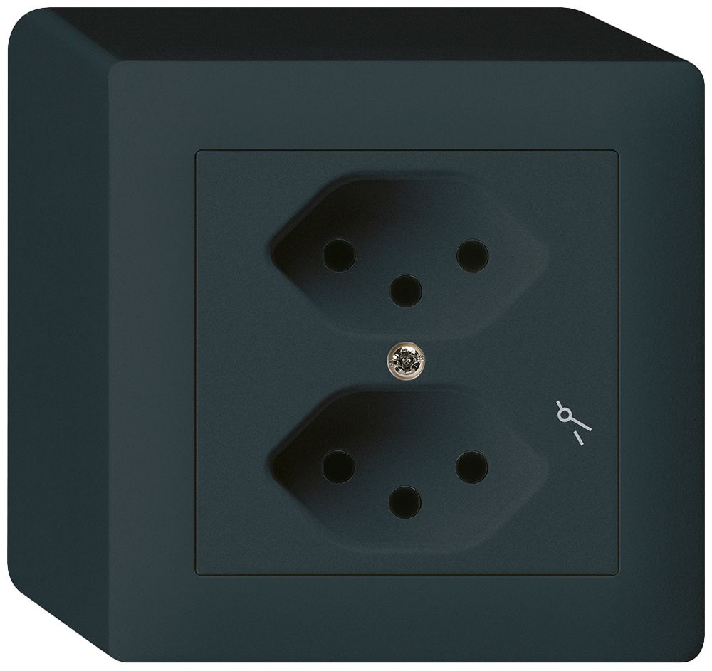 Presa AP kallysto 2×T13/1 nero