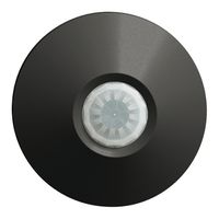 Rilevatore di presenza INC 360° 2 rel PIRI EDIZIOdue tondo, nero