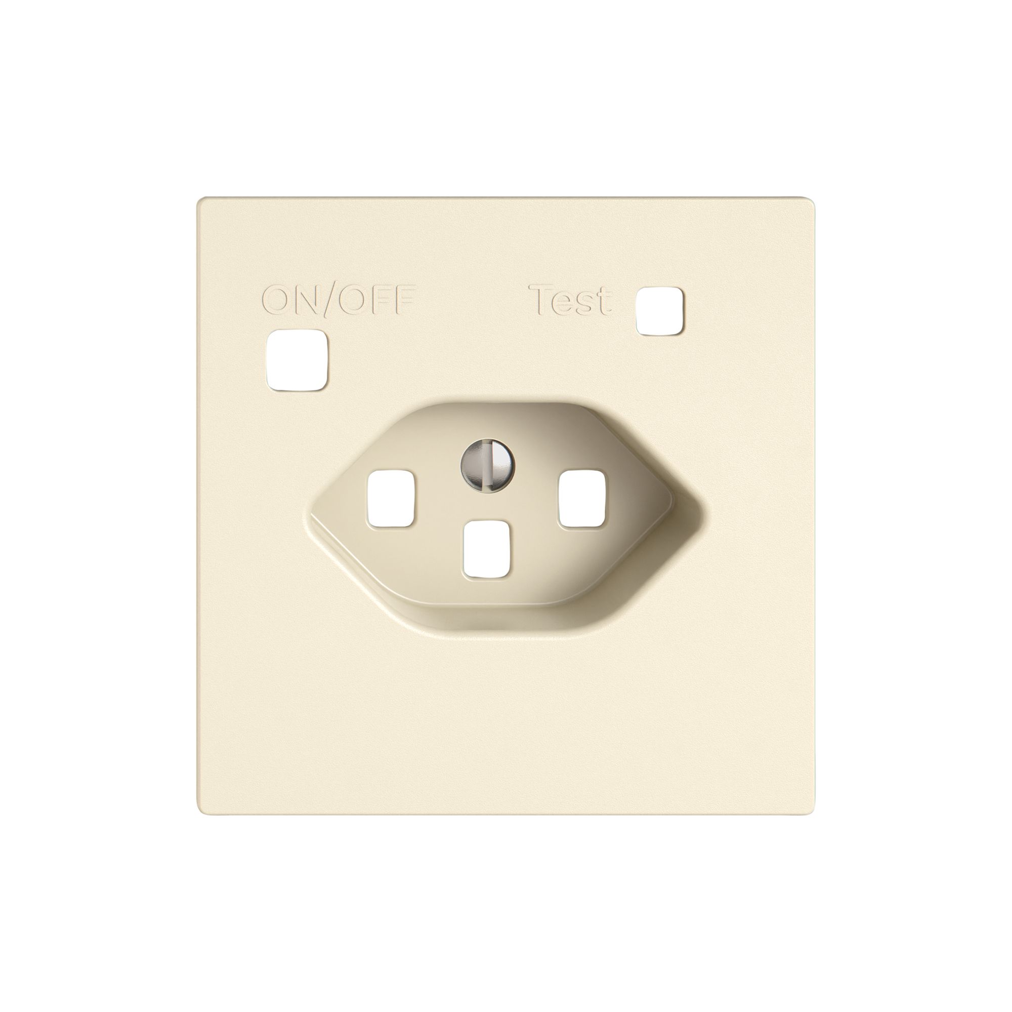 Montageset EDIZIO.liv SNAPFIX® für Fehlerstrom-Schutzsteckdose Typ 23 cr