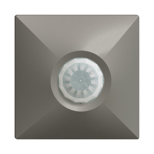 UP-Präsenzmelder pirios 360P 2 Relais EDIZIOdue eckig, Master, dunkelgrau