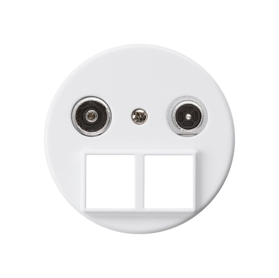 Multimediadose basico TV-R Bauart A 4dB 2GHz weiss