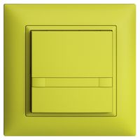 UP-KNX-Taster RGB EDUE FMI, 250mW, o.LED, m.Papier, 1×Taste, 2×Tastenb., lem