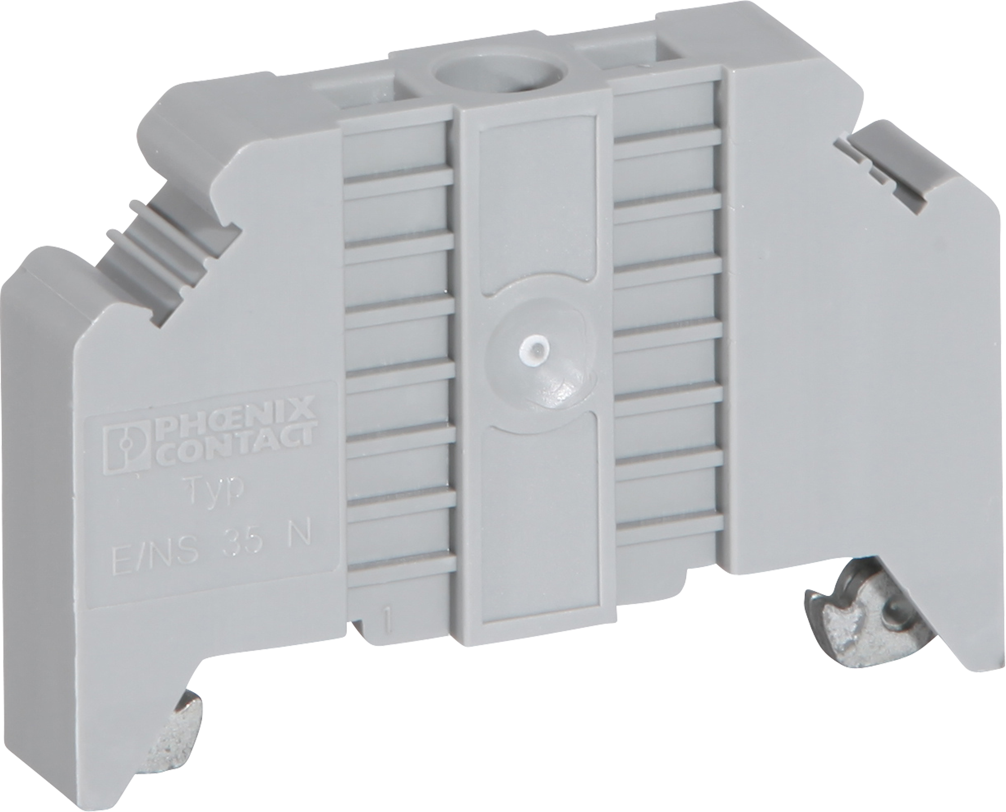 Endhalter Phoenix Contact B=9.5mm grau