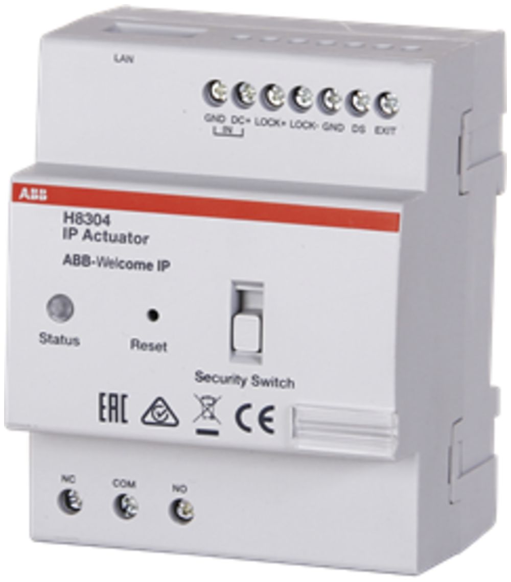Attuatore-commutatore AMD ABB-Welcome IP Actuator, LAN, DC/PoE, 5UM