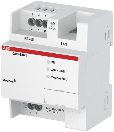 Energy Analyzer AMD ABB QA/S 4.16.1, ModBus, per 16 partecipante