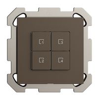 Pulsante scena INC 4 scene/4T Edue Wiser coffee