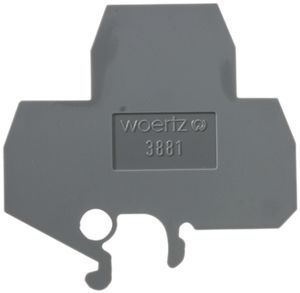 Parete terminale per 158202237 Woertz