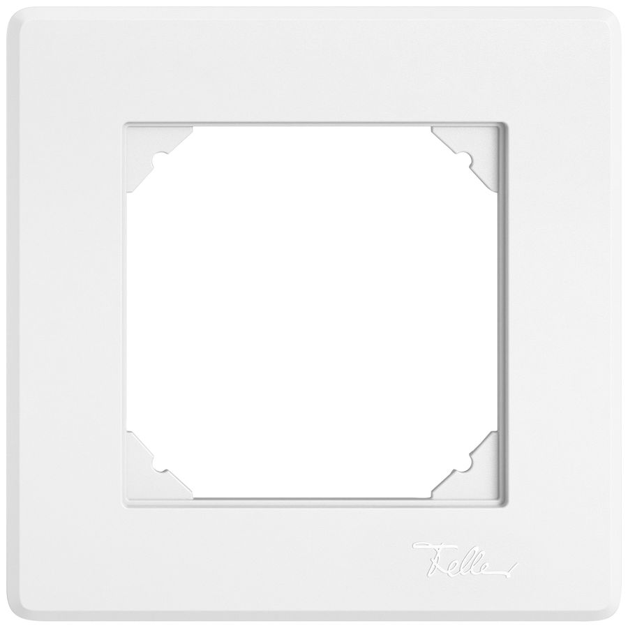 UP-Abdeckrahmen EDIZIO.liv SNAPFIX® 1×1 96×96mm ws