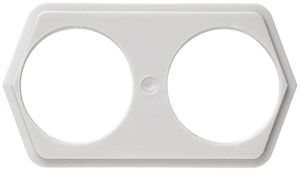 Plaque passe-câbles pour weber.hse pour haut/bas 2×M50×1.5