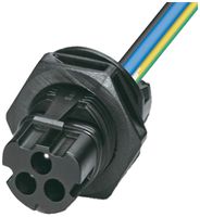 Gerätestecker PX PRC 3-FT25 Stecker 3P 2.5mm² 150mm 24A 690V Gegenmutt.M25 IP65