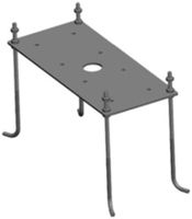 Betonanker-Set DOTLUX Edelstahl Montagehöhe variabel FLASHground/WAY/CONEground